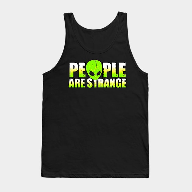 People Are Strange Tank Top by Mila46